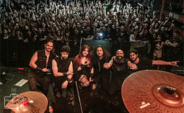 Celtian ao vivo em apresentação