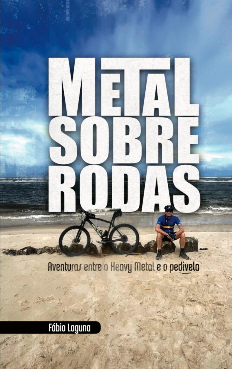 Fábio Laguna lança o livro “Metal Sobre Rodas”, obra que retrata suas aventuras de bicicleta durante a turnê de 2024 ao lado de Edu Falaschi