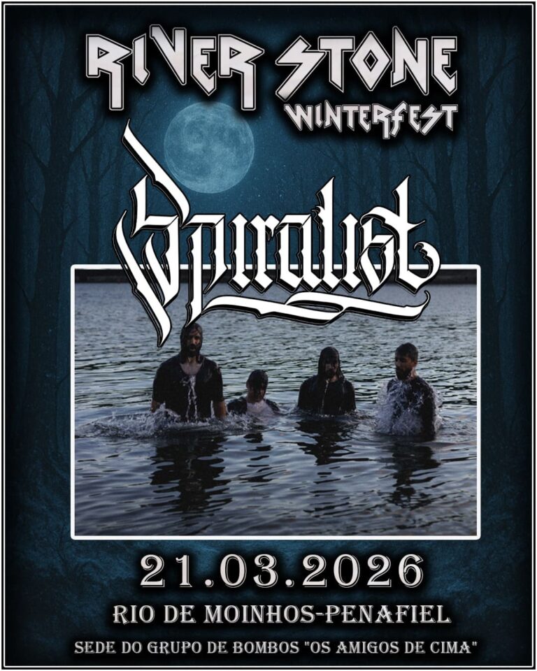 River Stone Winter Fest 2026: A intensidade dos Spiralist confirmada para a edição de inverno ! – Portugal