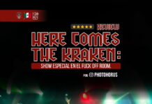 REVIEW. Here Comes The Kraken em CDMX – México