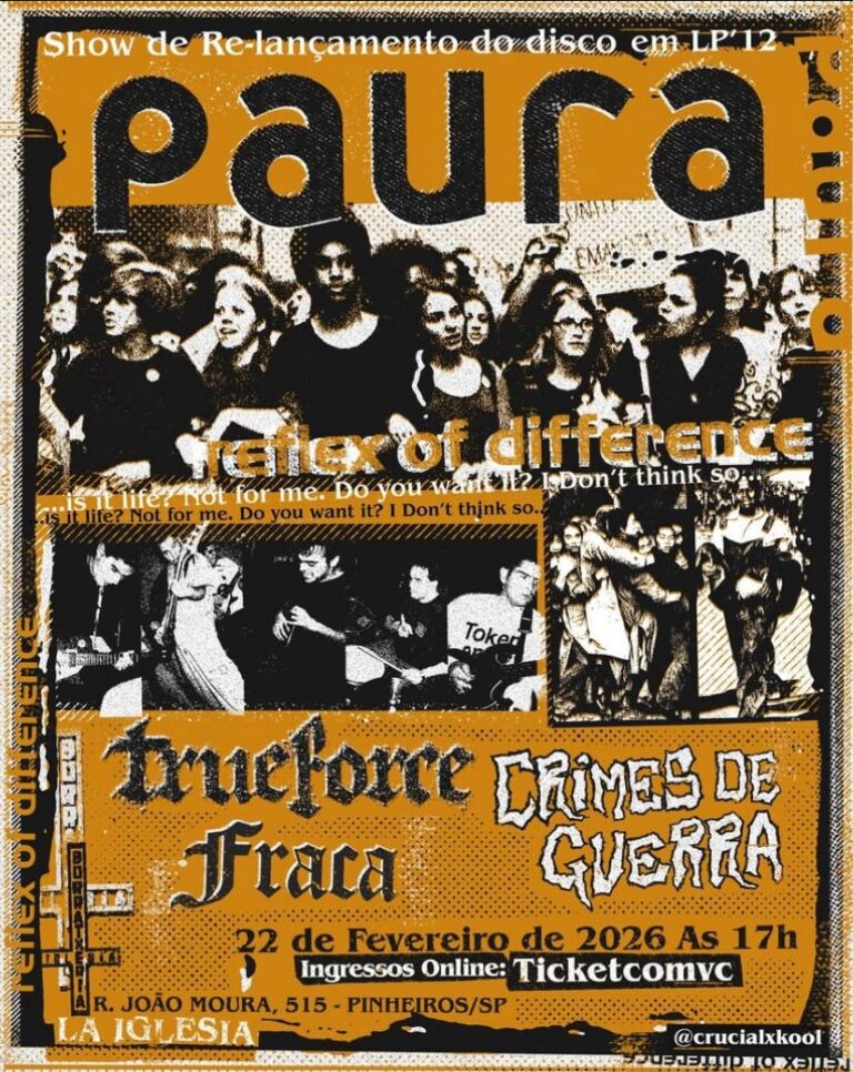 La Iglesia e Kool Metal Fest: Relançamento de LP e Hardcore (22/02/2026)
