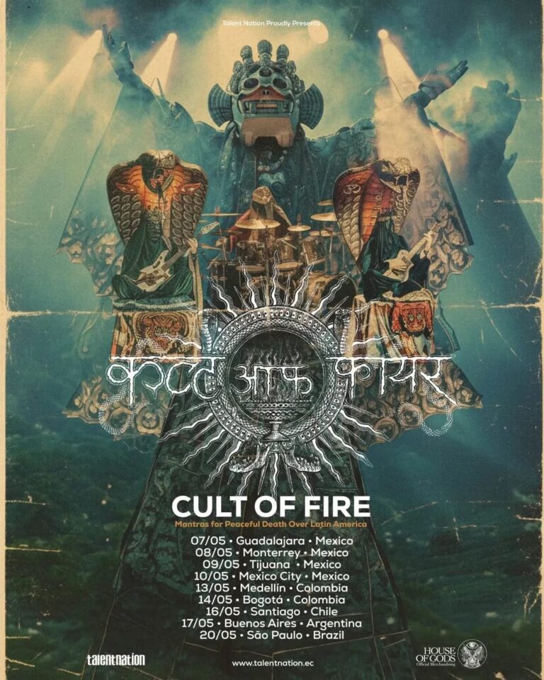 Cult Of Fire de passagem pela América Latina e data única no Brasil