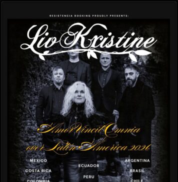 Liv Kristine confirma shows no Brasil em 2026 e celebra nova fase com a turnê “Amor Vincit Omnia”