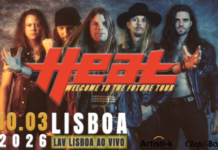 H.E.A.T. regressam a Lisboa em março de 2026