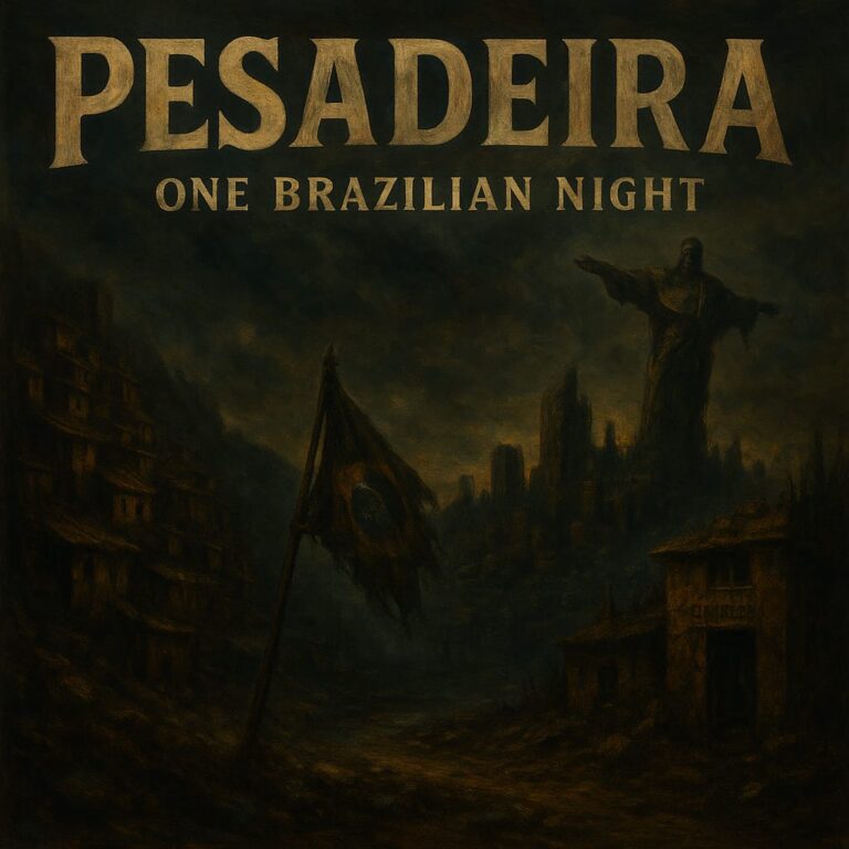 Em “One Brazilian Night”, banda Pesadeira enfatiza a originalidade ao fusionar metal com outros gêneros e expressões artísticas brasileiras