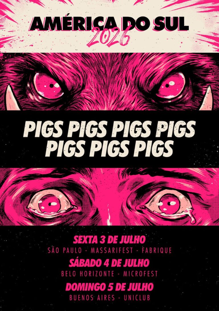 Massari Fest 2026 traz a pesada Pigs x 7 pela 1ª vez ao Brasil, com show único em São Paulo