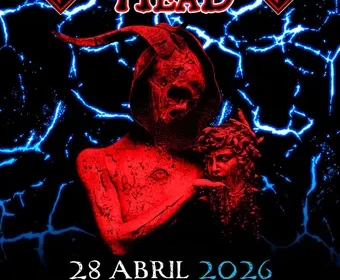 MachineHead cartaz 2026 Lisboa