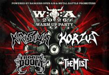 The Mist no Party On Wacken – 18/04/2026 na Audio em São Paulo SP