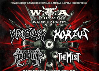 The Mist no Party On Wacken – 18/04/2026 na Audio em São Paulo SP