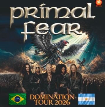 Dominação Metálica: Primal Fear anuncia turnê brasileira para abril de 2026