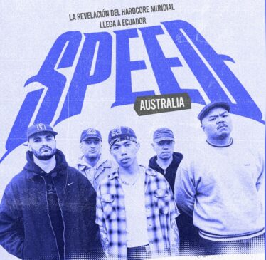 Cartaz oficial do show do SPEED em Quito, Equador
