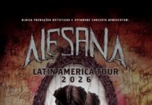 Axty será a banda de abertura para o Alesana traz a São Paulo