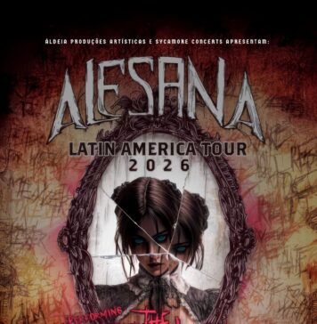 Axty será a banda de abertura para o Alesana traz a São Paulo