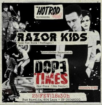 Hot Rod Dog: Quarta-Feira luso-brasileiro de Punk Rock e Ska (25/02/2026)