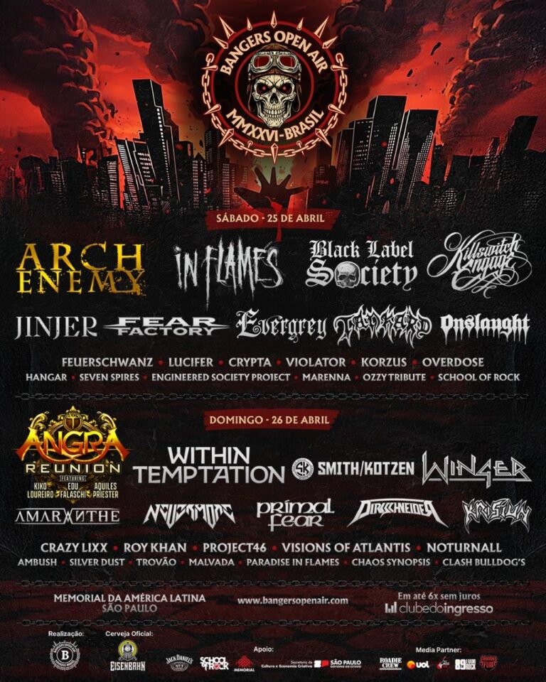Bangers Open Air 2026 – Domingo