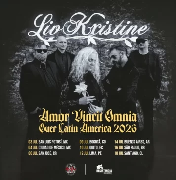 Liv Kristine: Reveladas as datas na América Latina em Julho