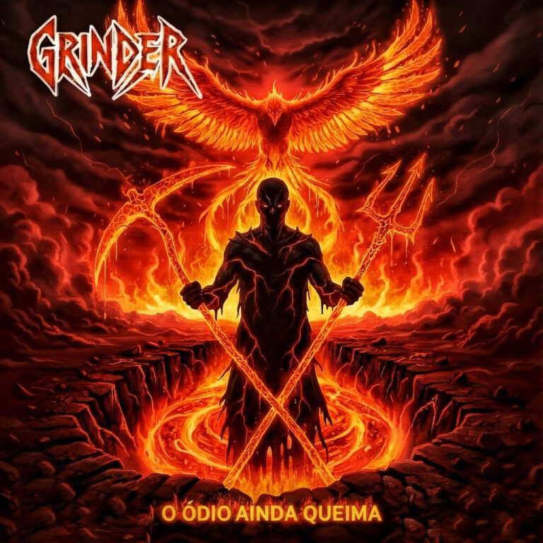 Grinder transforma fúria, crítica social e inquietação humana em manifesto sonoro no álbum de estreia “O Ódio Ainda Queima”