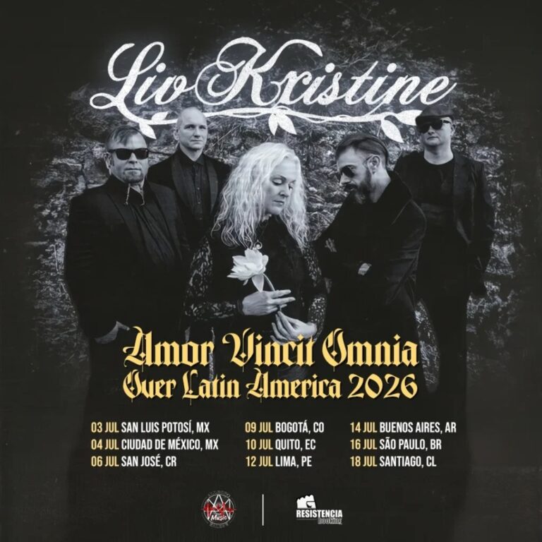 Liv Kristine: No Brasil, se apresenta no Madame Underground em São Paulo – 16/07/2026