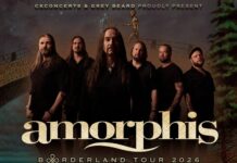 Amorphis no Brasil: São Paulo – 18/10/2026 no Carioca Club