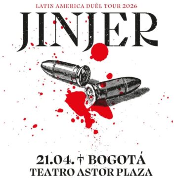 Jinjer de volta à Colômbia