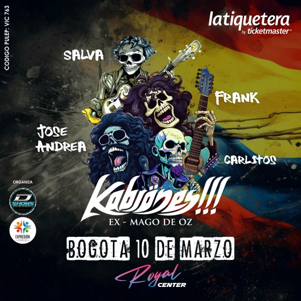 Kabrones Tour Colombia 2026