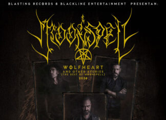 No dia 17 de março Moonspell volta a Bogotá!