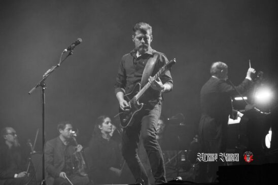 Encore do Moonspell sem orquestra durante show na CDMX