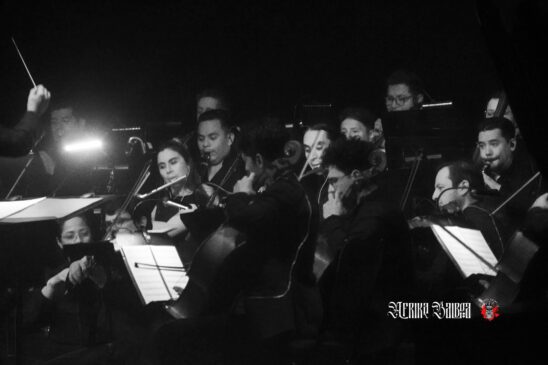 Público do Moonspell reagindo intensamente durante apresentação em México