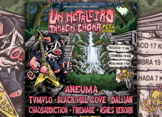 Nova edição do Um Metaleiro Também Chora Fest acontece a 4 de julho na Mealhada