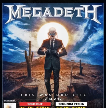 Megadeth na Colômbia em 2026: não é uma turnê, é o fim de uma era