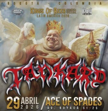 Tankard em Bogotá 2026: cerveja, velocidade e 40 anos de thrash sem pedir desculpas