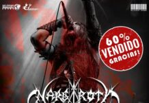 NARGAROTH EM BOGOTÁ EM SUA TURNE DE 2026