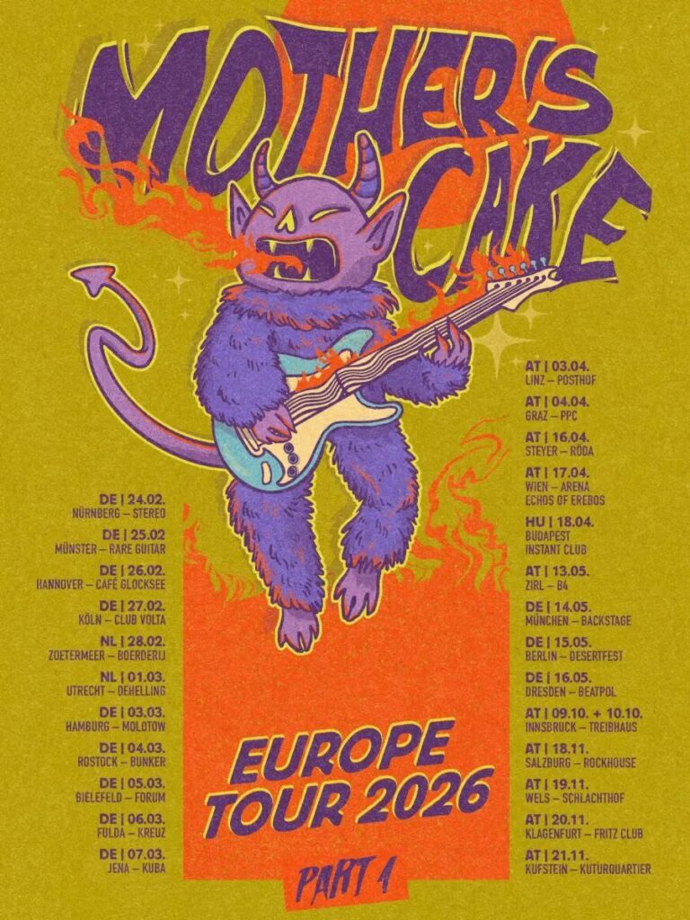 Mother’s Cake no DesertFest Berlin, 15 de maio de 2026