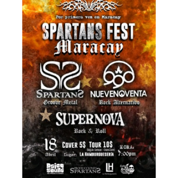 Arte promocional do single Solo da banda Spartans