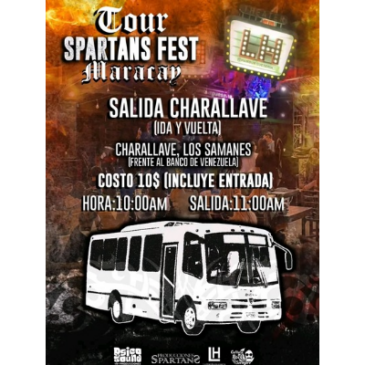Imagem promocional do tour Spartans Valles del Tuy