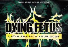 Dying Fetus: Aniquilação – Data única no Brasil (24/11/2026), em São Paulo