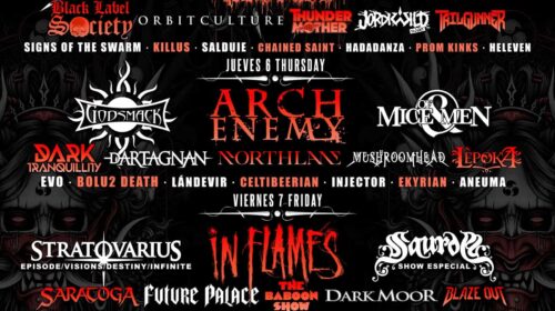 Leyendas del rock. Flyer. Oficial