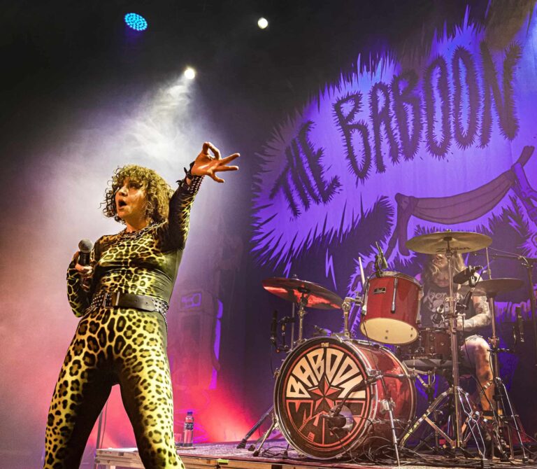 Punk sueco com a banda The Baboon Show! No Leyendas del Rock, na Espanha.