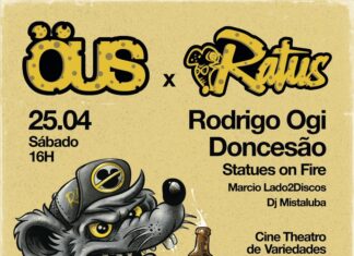 Ratus Skateshop: Crossover de Hardcore e Hip Hop, em Satandré (25/04/2026)