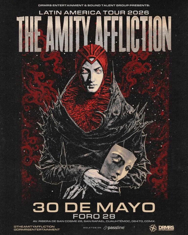 The Amity Affliction encerrará sua turnê na CDMX.