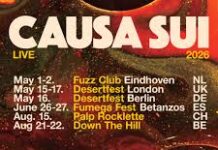CAUSA SUI SE APRESENTA NO DESERTFEST BERLIM 2026, EM 16 DE MAIO