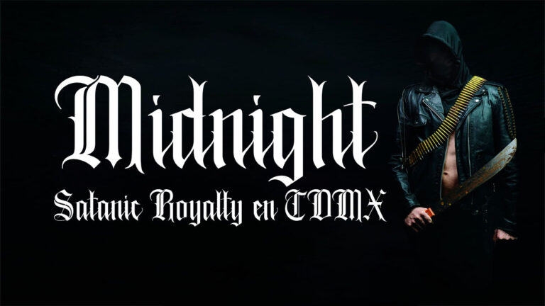 Midnight volta à Cidade do México para celebrar o Satanic Royalty
