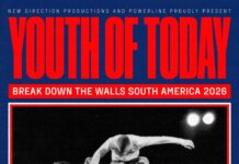 Youth of Today: South America Tour 2026