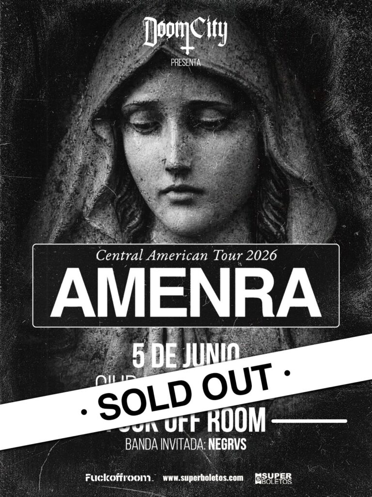 Amenra volta ao México.