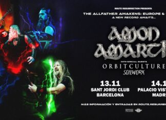 Amon Amarth viene a abordar tierras Barcelonesas en su próxima gira