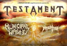 Testament + Immolation + Municipal Waste – Mister Rock – Belo Horizonte/MG