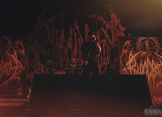 A super banda Bloodbath no Candelabrum. GTO. México.