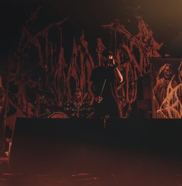 A super banda Bloodbath no Candelabrum. GTO. México.