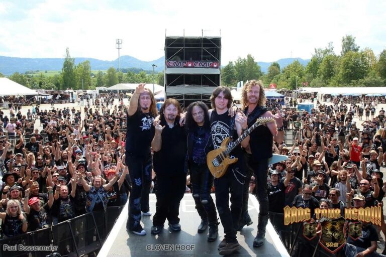 Da primeira onda do Heavy Metal britânico: Cloven Hoof no Candelabrum, GTO, Mx.