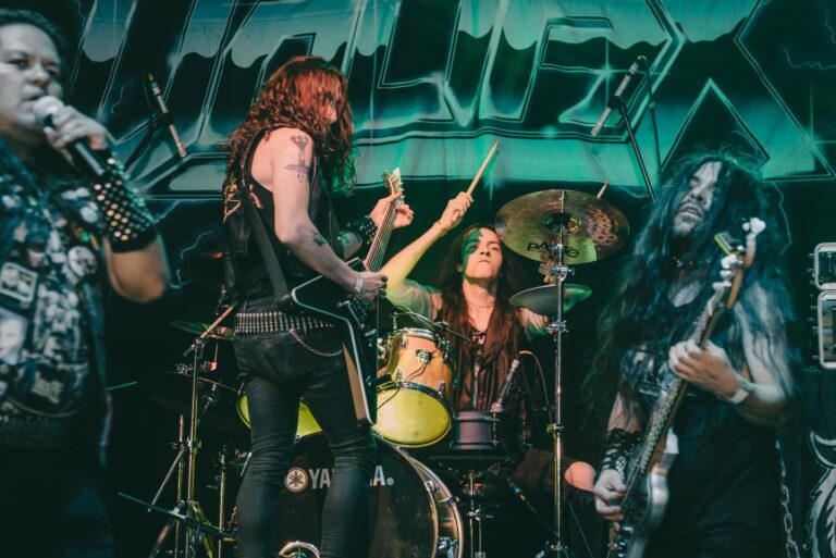 Voltax e seu heavy metal no Candelabrum Metal Fest V. GTO, México.